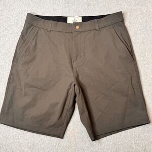 Reigning Champ Shorts Performance Stretch Golf Casual‎ Athletic Coaching Mens 33